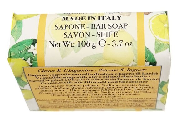Мыло La Florentina Soap Lemon and Ginger с экстрактами лимона и имбиря Мыло La Florentina Soap Lemon and Ginger с экстрактами лимона и имбиря