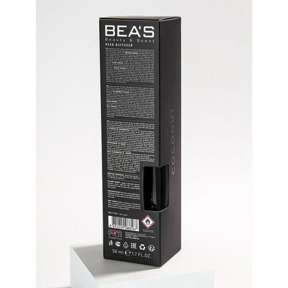 Ароматический диффузор с палочками Beas Cotton - Хлопок - 50 ml