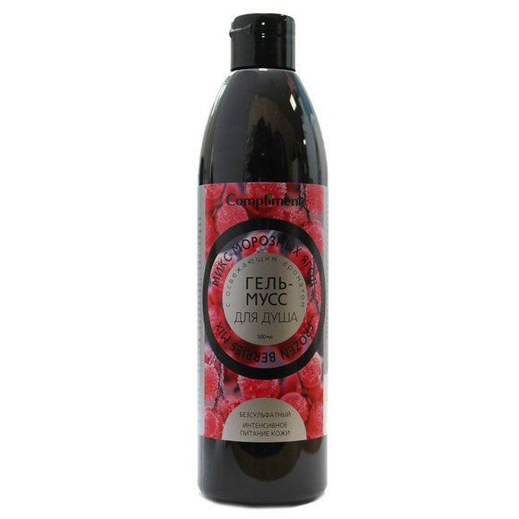 Compliment Гель-мусс для душа " Микс морозных ягод" 500 ml