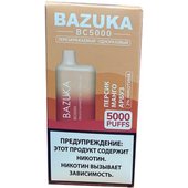Эл. сиг.  Bazuka Peach Mango Watermelon — Персик, Манго и Арбуз 2%, 5000 Тяг