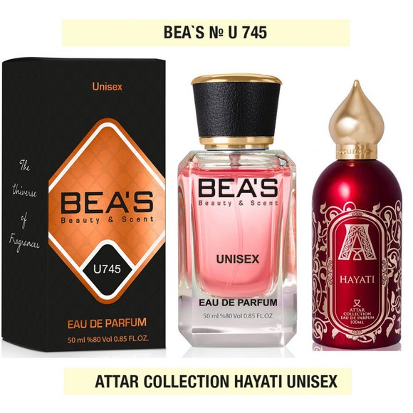 Парфюм Beas Attar Collection Hayati 50 ml арт. U745 Парфюм Beas Attar Collection Hayati 50 ml арт. U745