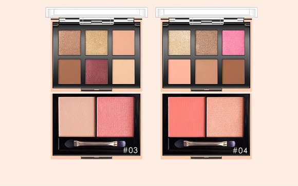 O.TWO.O тени 6цв + румяна 2цв (арт. 9982)