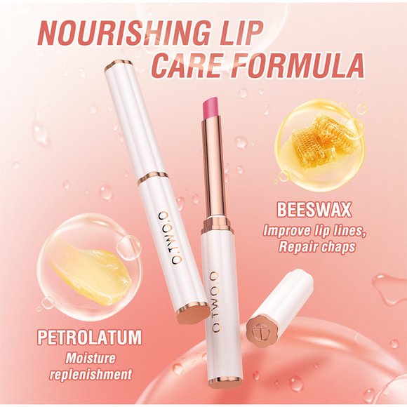 O.TWO.O Увлажняющий бальзам для губ с добавлением пчелиного воска 0.9 g. #2 Коралловый Арт: SC052