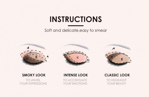 Тени для век 9 цветов O.TWO.O арт. YJ001 №03 10 g.