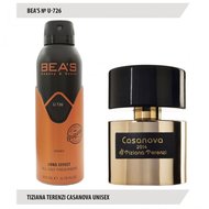 Дезодорант Beas Tiziana Terenzi Casanova Unisex 200 ml арт. U 726 Дезодорант Beas Tiziana Terenzi Casanova Unisex 200 ml арт. U 726