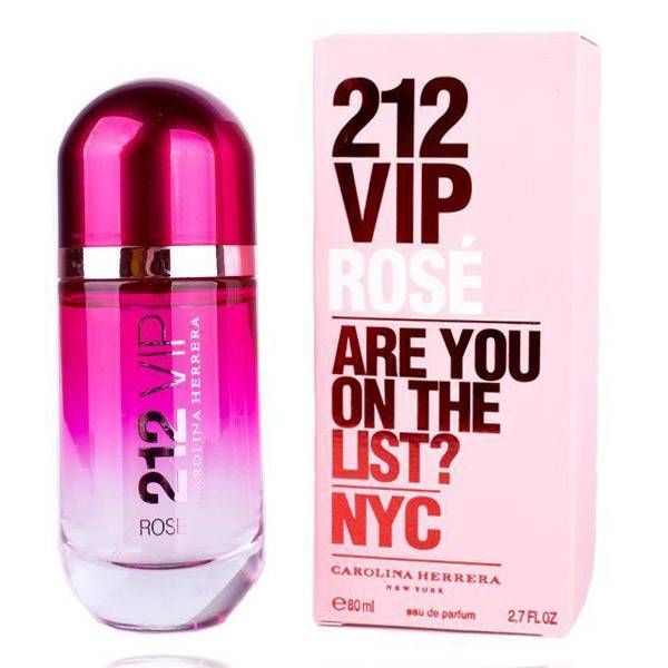 Carolina Herrera CH 212 Vip Rose edp for women 80 ml new 918