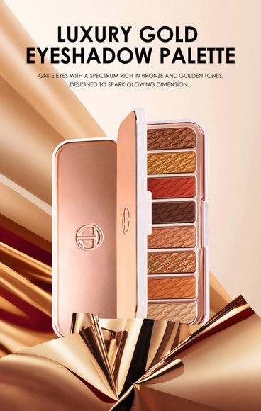 Палитра теней для век 8 цветов O.TWO.O арт. SC021 #01 10 g.