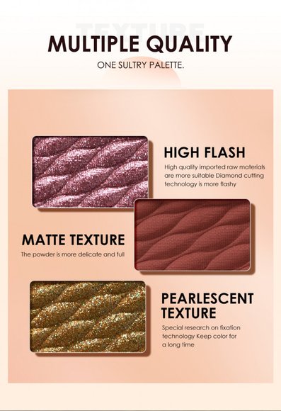 Палитра теней для век 8 цветов O.TWO.O арт. SC021 #01 10 g.