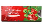 Азбука Здоровья Аскорбиновая кислота со вкусом клубники, 10 таблеток по 25mg (блистер)