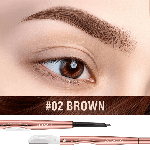 Карандаш для бровей O.TWO.O арт. SC047 №02 Brown 0.12 g.