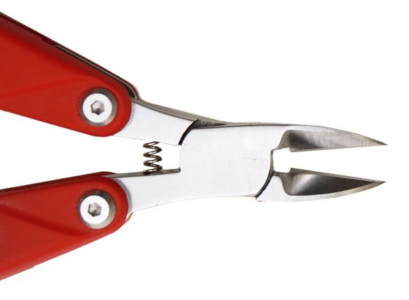 Кусачки педикюрные (красные) в коробке