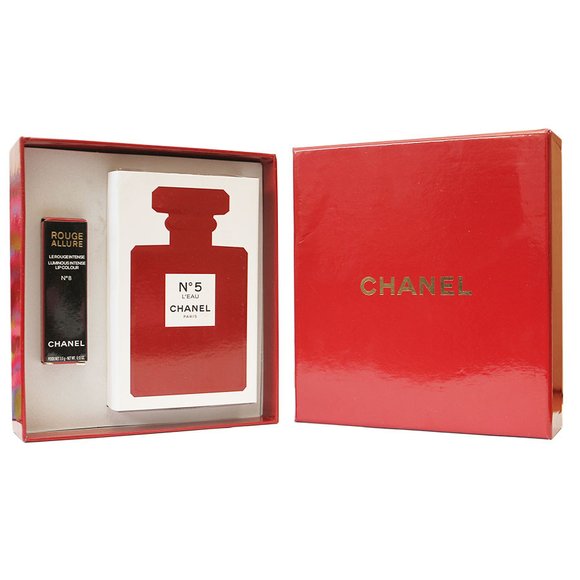 Набор Chanel Парфюм N°5 100 ml + Губная помада Rouge Allure  (new)