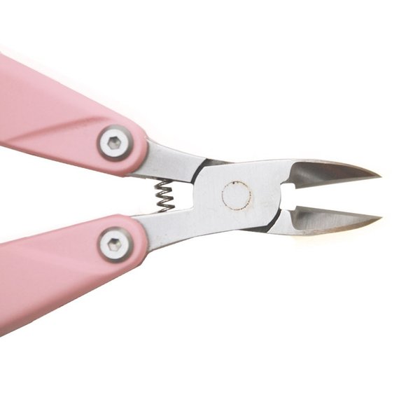 Кусачки педикюрные (розовые) в коробке