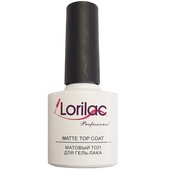 Lorilac Матовый топ для гель-лака 10 ml Lorilac Матовый топ для гель-лака 10 ml