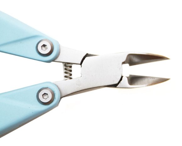 Кусачки педикюрные (бирюзовые) в коробке