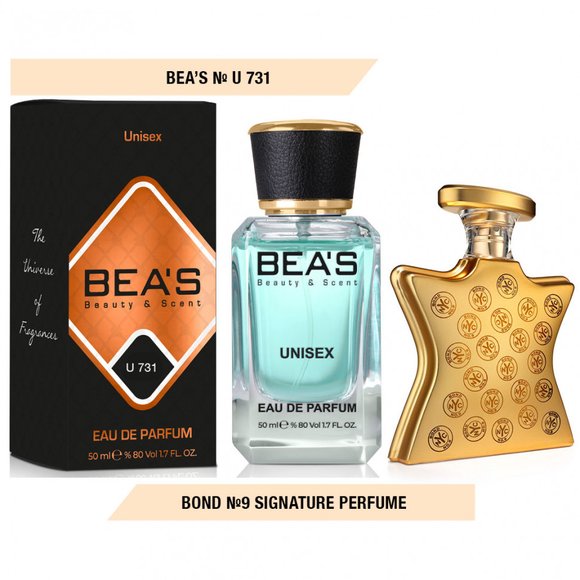 Beas Bond №9 Signature Perfume edp unisex 50 ml арт. U 731 Beas Bond №9 Signature Perfume edp unisex 50 ml арт. U 731