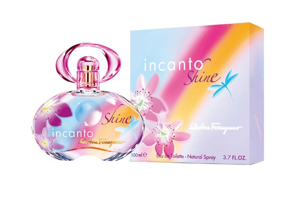 Инканто шайн духи. Salvatore Ferragamo Incanto Shine. Инканто Шайн Сальваторе Феррагамо. Incanto Shine 100ml. Духи Сальвадор Инканто Шайн.