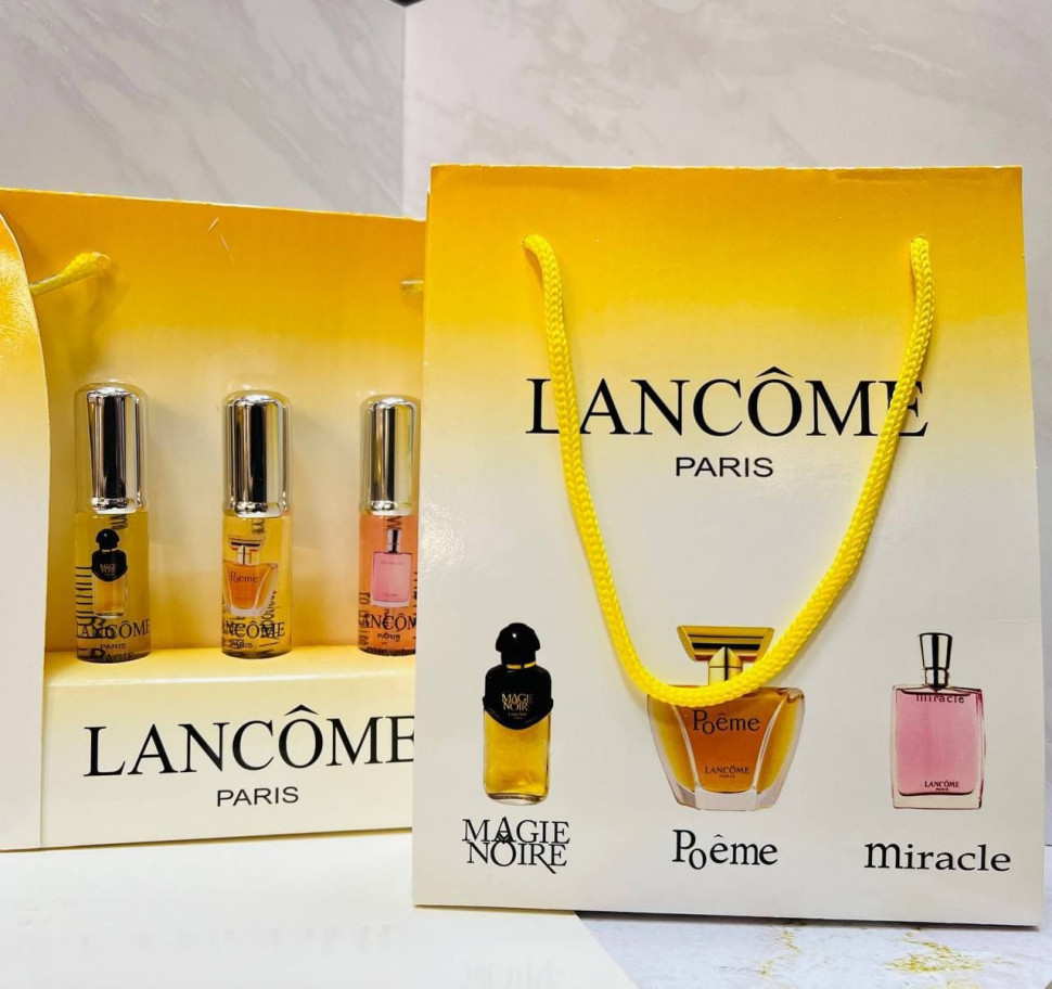 Подарочный парфюмерный набор Lancome 3x20 ml ОАЭ Подарочный парфюмерный набор Lancome 3x20 ml ОАЭ