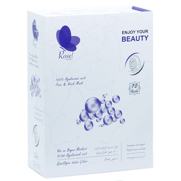 Маски для лица Rosel Cosmetics Face Mask 100% Hyaluronic acid