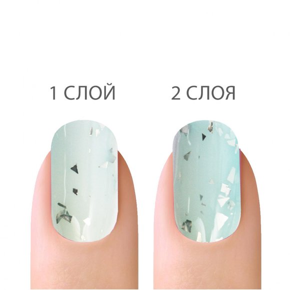 Lorilac Каучуковая база для гель-лака с поталью 10 ml #6