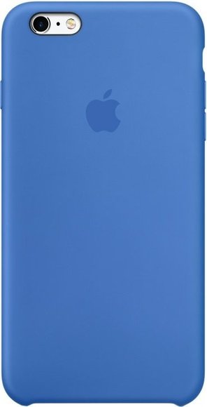 Силиконовый чехол для iPhone 6/6s -Cиний (Bright Blue)