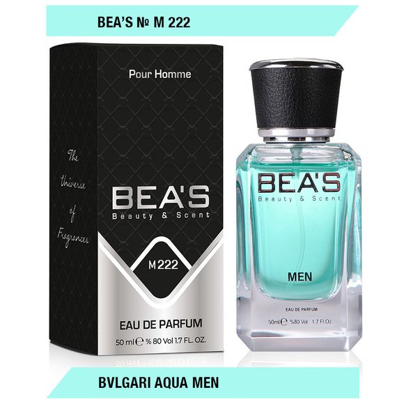 Парфюм Beas Bvlgari Aqua Men 50 ml арт. M 222 Парфюм Beas Bvlgari Aqua Men 50 ml арт. M 222