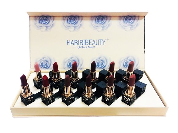 Подарочный набор помад Habibibeauty 12 шт *3.8g