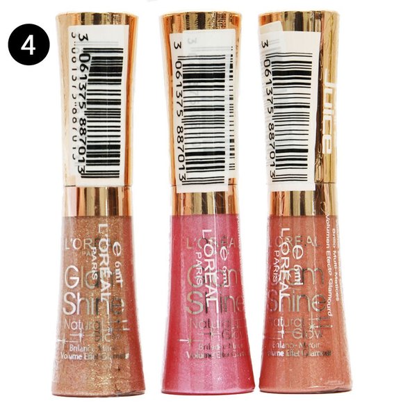 Блеск для губ Loreal Glam Shine (3шт)