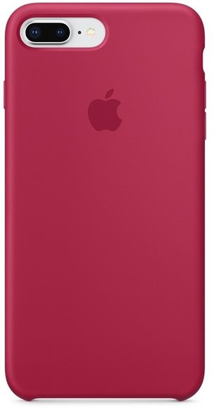 Силиконовый чехол для iPhone 7/8 Plus -Красная роза (Rose Red)