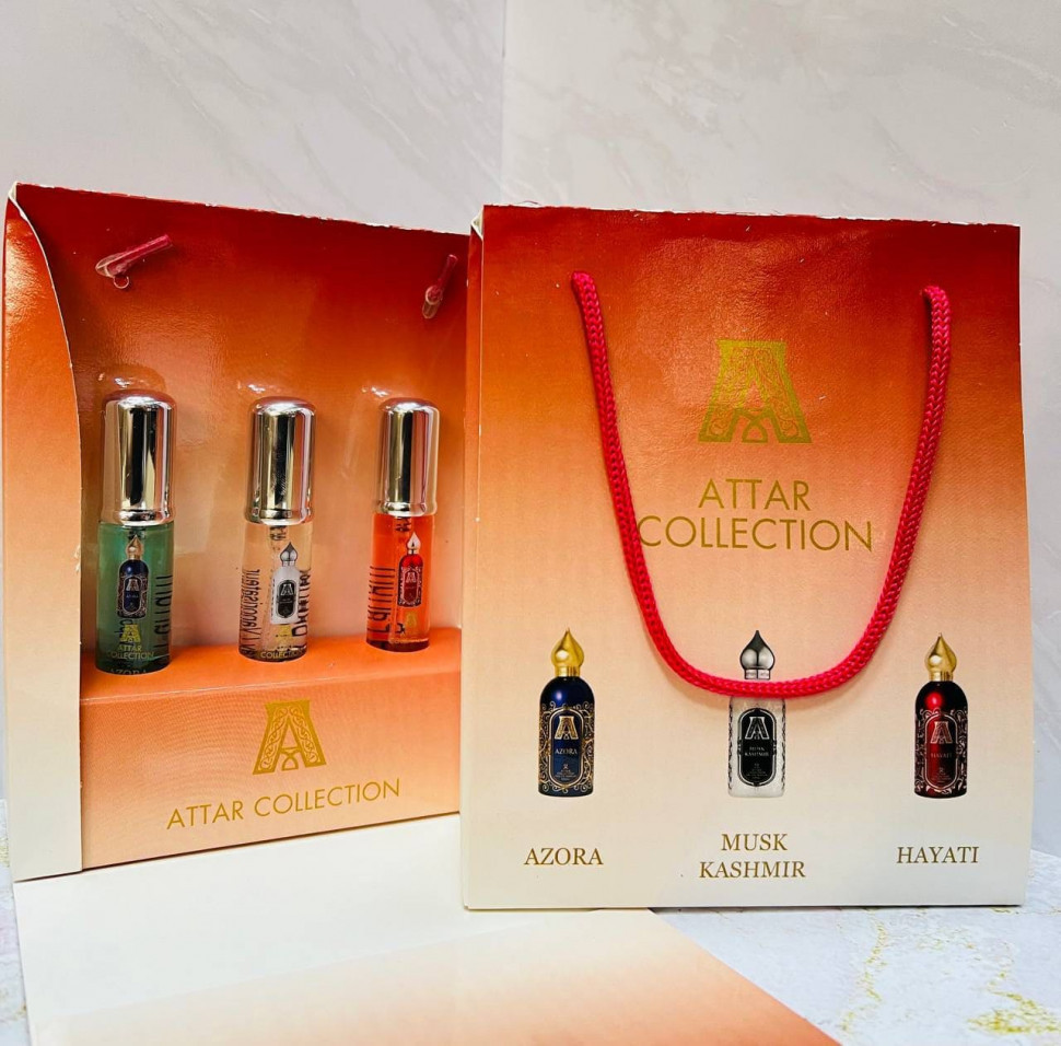 Подарочный парфюмерный набор Attar Collection 3x20 ml ОАЭ Подарочный парфюмерный набор Attar Collection 3x20 ml ОАЭ