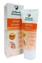 Добрый Аптекарь Крем Витамин F (полужирный) 75 ml Добрый Аптекарь Крем Витамин F (полужирный) 75 ml