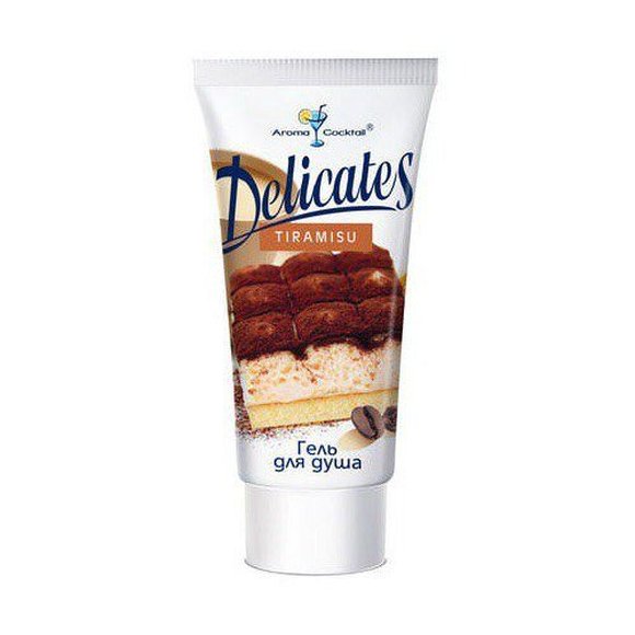 Гель для душа Delicates "Tiramisu" 200ml