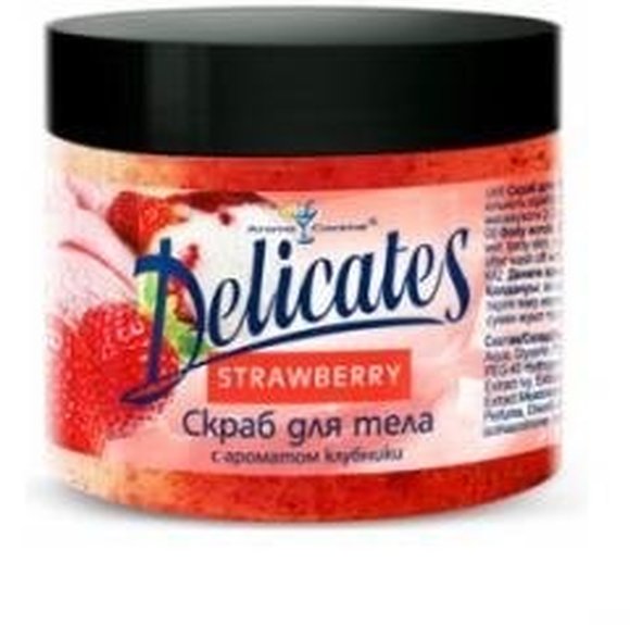 Cкраб д/тела Strawberry, 300мл Delicates Aroma Cocktail Cкраб д/тела Strawberry, 300мл Delicates Aroma Cocktail