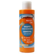 Compliment Protect Line Шампунь для волос Защита и восстановление от солнца, воды, ветра, 150 ml