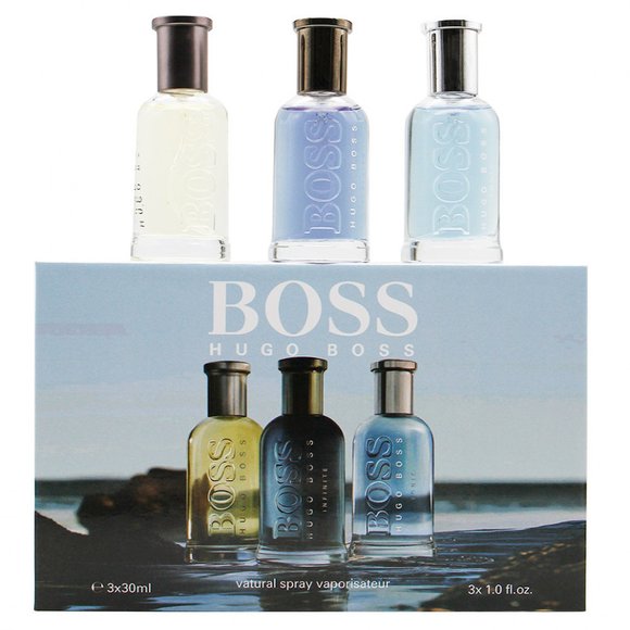 Парфюмерный мужской подарочный набор Hugo Boss 3 x 30 ml
