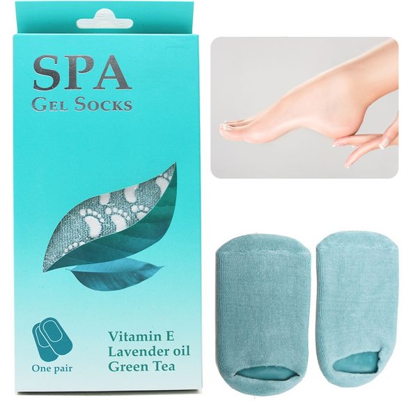 Гелевые носочки СПА  с питательными маслами и витамином Е