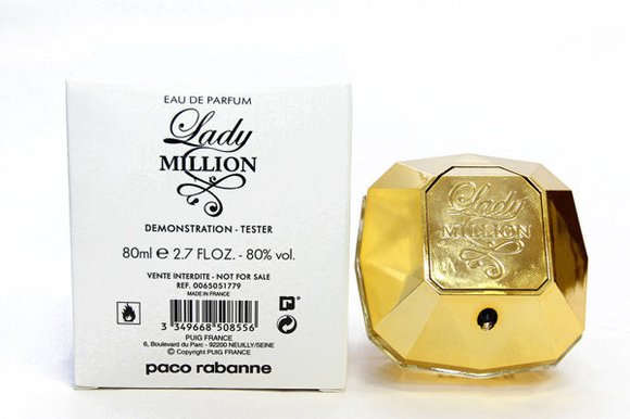 Тестер Paco Rabanne Lady Million 80 ml