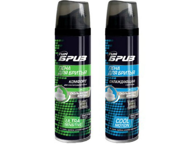 Пена для бритья Бриз Экстра "Скольжение бритвы"