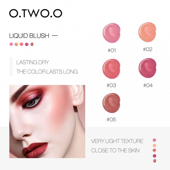 Жидкие румяна O.TWO.O Blush Liquid 15g (арт. 6061)