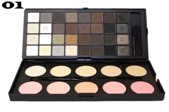 Набор Chanel Magic Shine Тени +Румяна +Пудра (1)