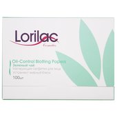 Матирующие салфетки для лица Lorilac Зеленый Чай 100шт Матирующие салфетки для лица Lorilac Зеленый Чай 100шт