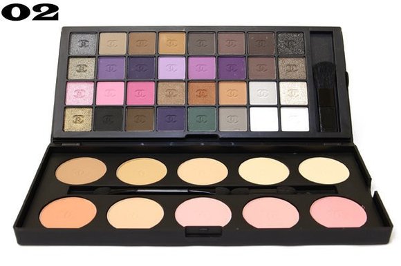 Набор Chanel Magic Shine Тени +Румяна +Пудра (2)