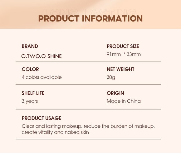 Жидкая основа для макияжа O.TWO.O арт. SE002 #2