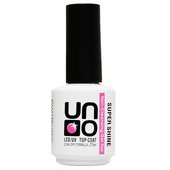 Верхнее покрытие для гель-лака Uno Super Shine без липкого слоя 15мл Верхнее покрытие для гель-лака Uno Super Shine без липкого слоя 15мл