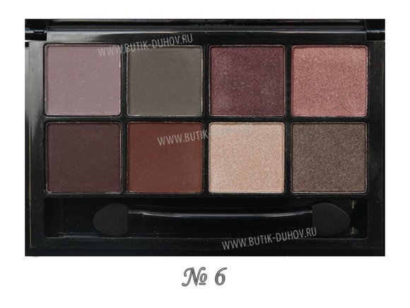 Тени для век NYX 8 Color Eyeshadow