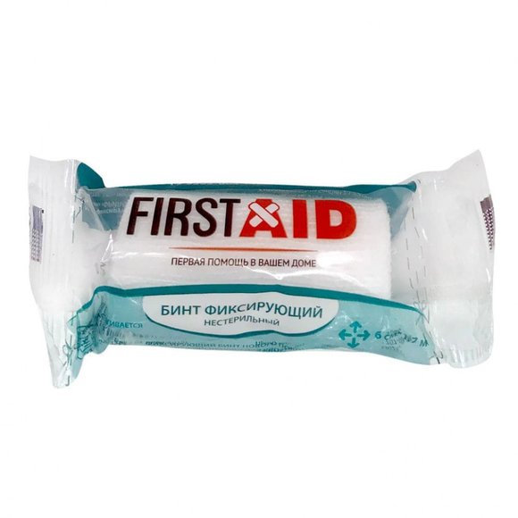 First Aid Бинт фиксирующий фриласт 1,7м х 6см