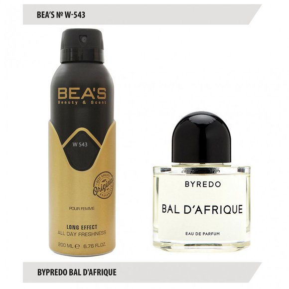 Дезодорант Beas Byredo Bal D'afrique Women 200 ml арт. W 543 Дезодорант Beas Byredo Bal D'afrique Women 200 ml арт. W 543