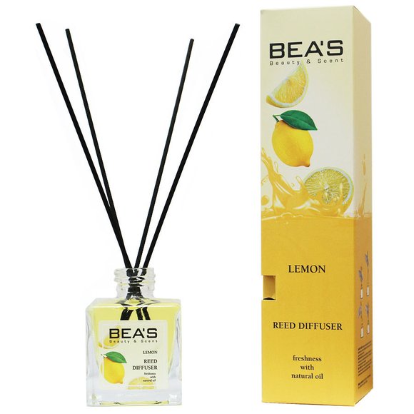 Аромадиффузор с палочками Beas Lemon