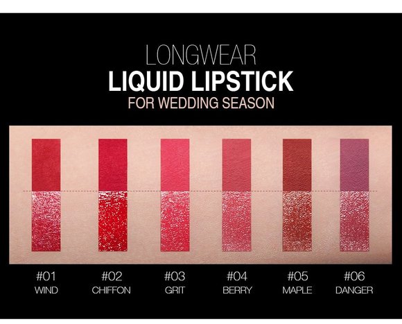 Блеск для губ 2 в 1 матовый O.TWO.O Lip Color 3.5 ml (арт. 6034)