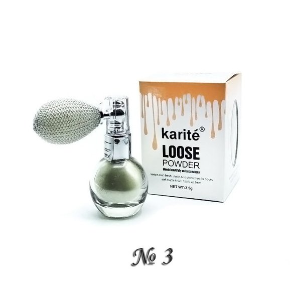 Хайлайатер с распылителем Karite Loose Powder
